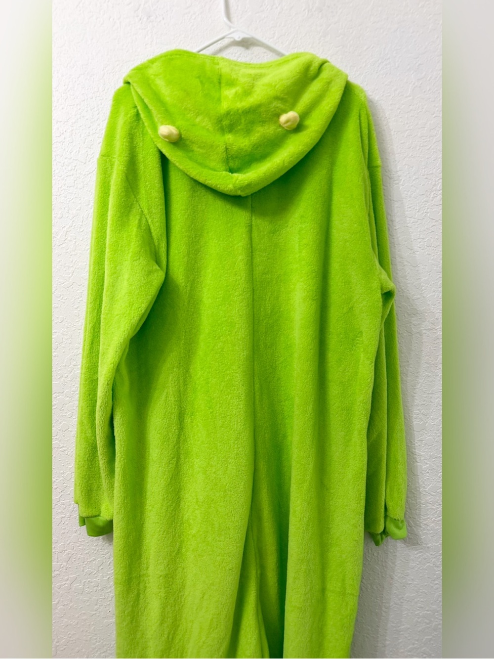 Disney Pixar Monster Inc Wazowski Adult Costume Pajama Onesie Size L/XL - Picture 6 of 9